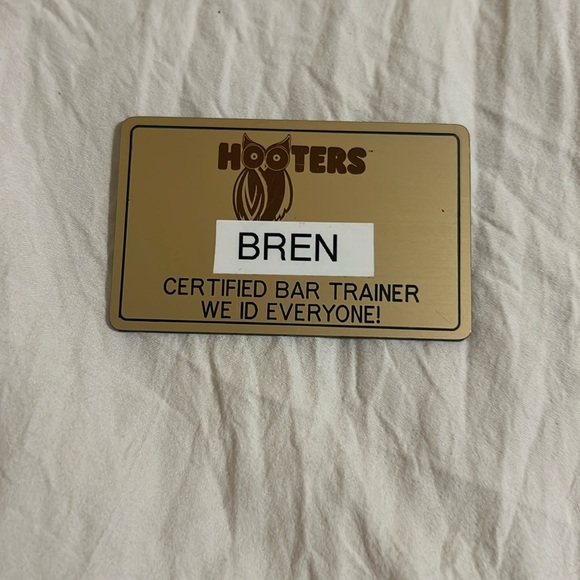 Hooters name tag. - Picture 1 of 1